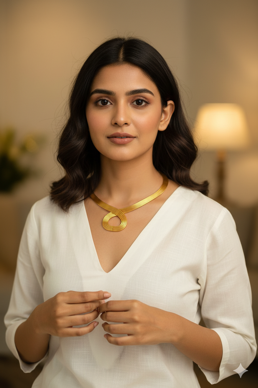 Serpentine Hasli Choker