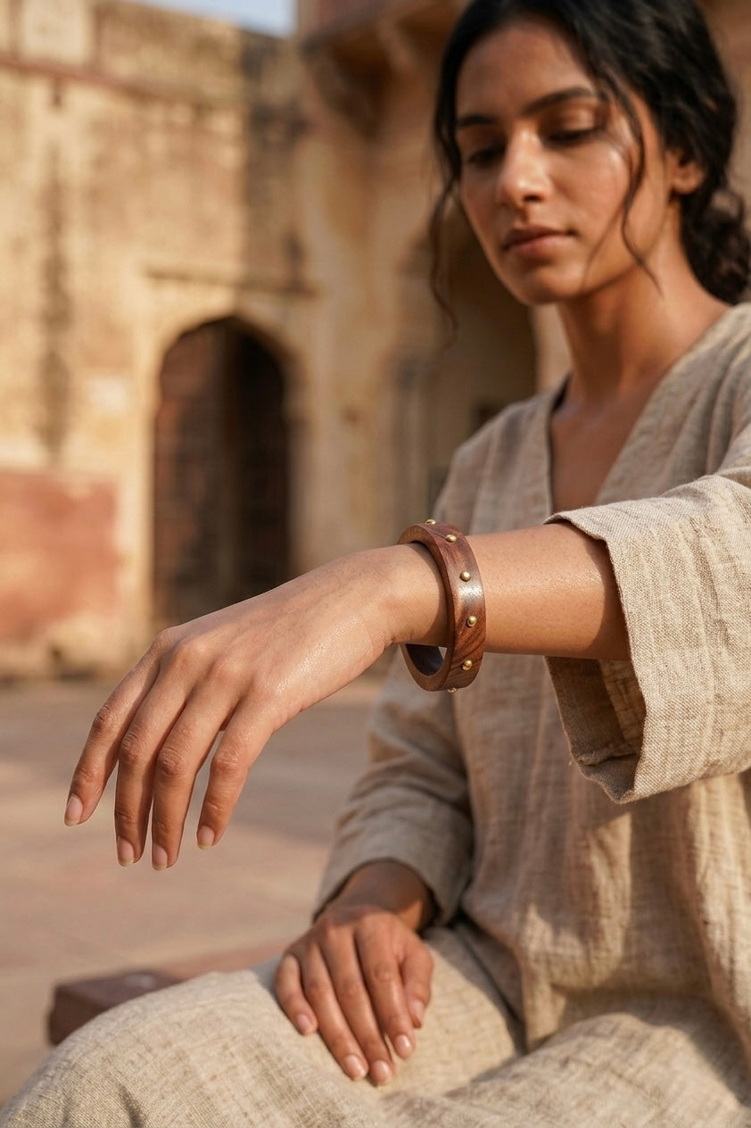 Axis Wood Bangle
