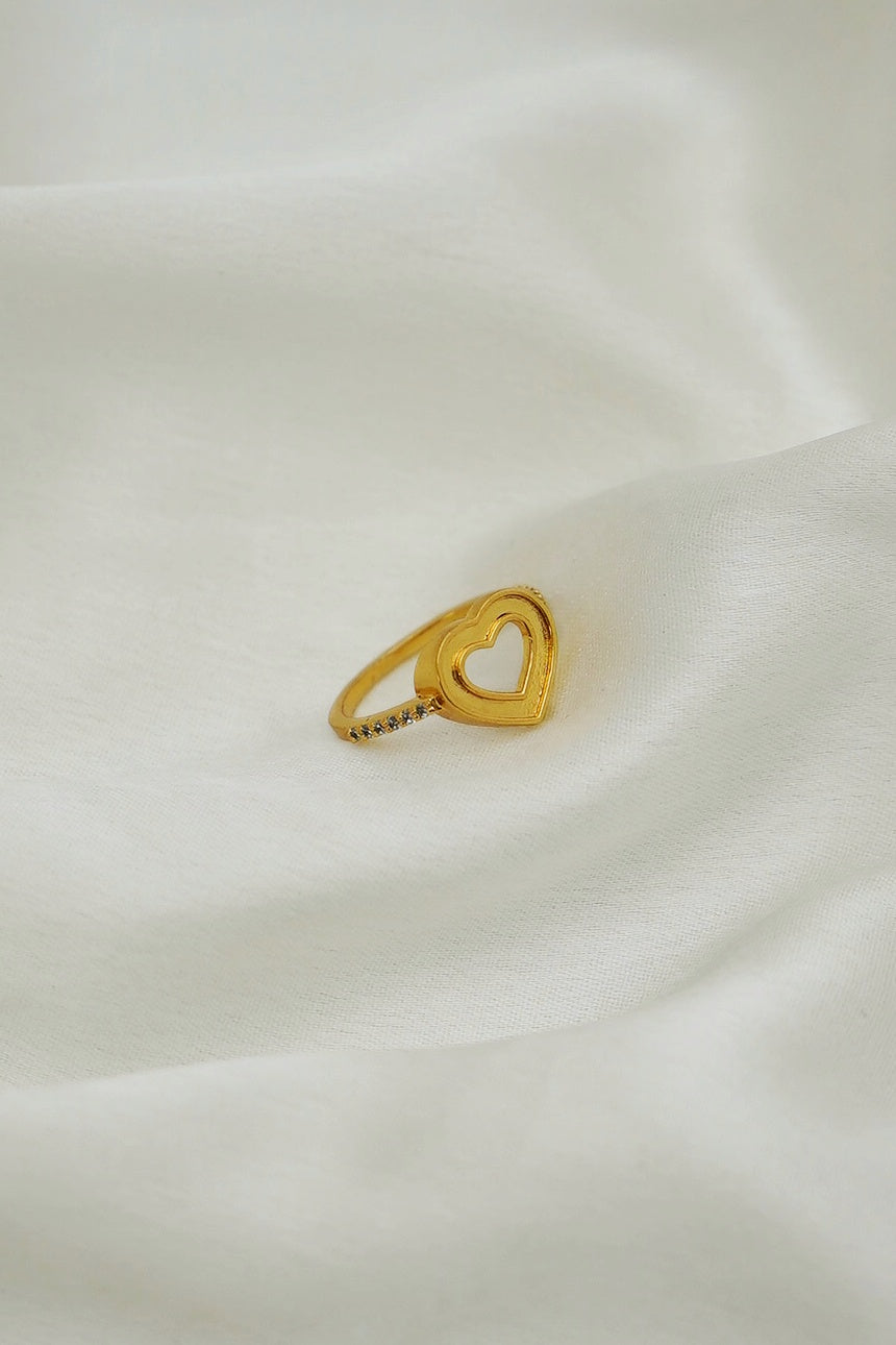 Heart Ring - 925 Silver