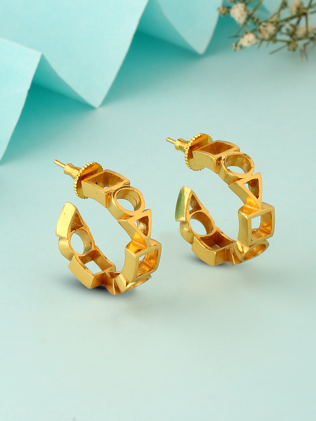 Ludic Hoops - Small (Golden)