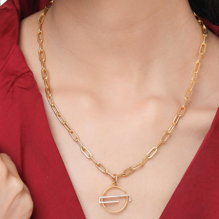 Curio Necklace - Gold/Silver
