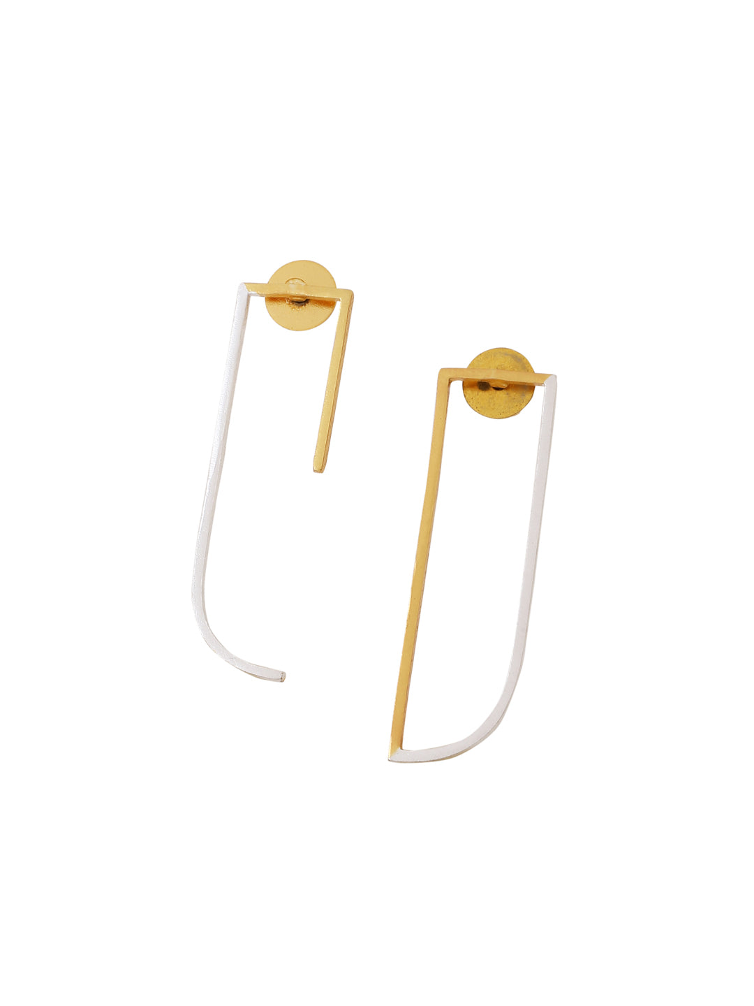 Partial Earrings - Gold/Silver