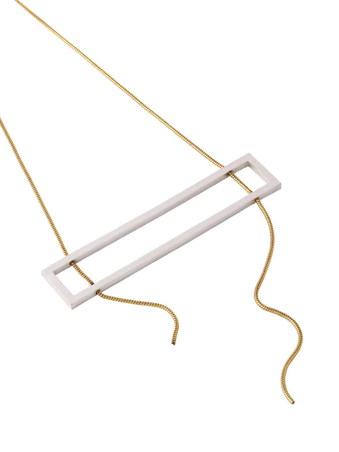 Bare It All Necklace - Gold/Silver