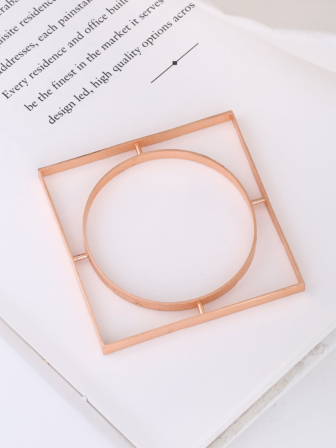 Theo Bangle - Rose Gold