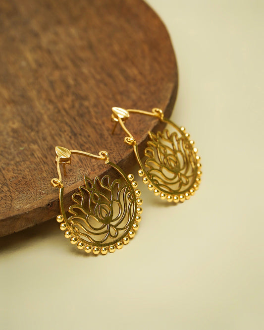 Lotus Earrings