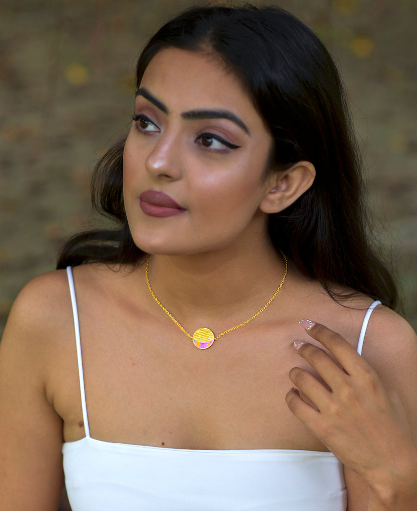 Phase Necklace - Crescent Moon