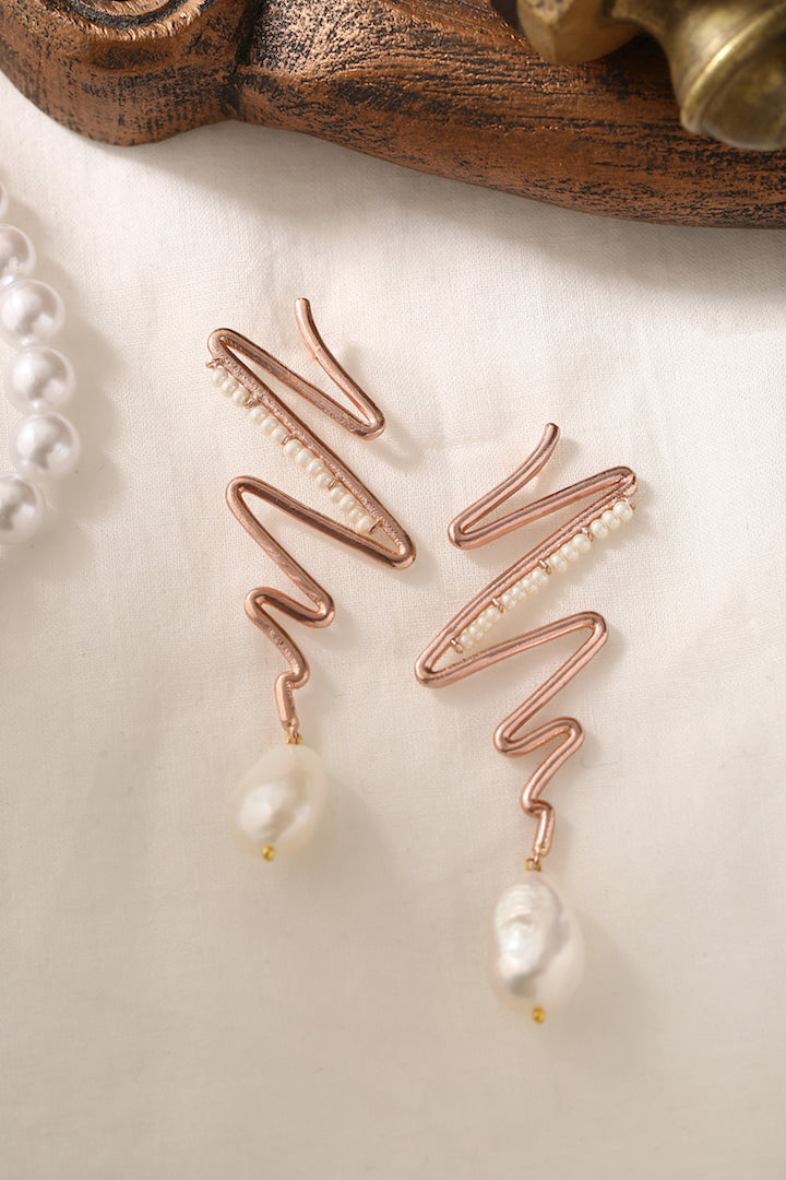 Frida Earrings - Rose Gold