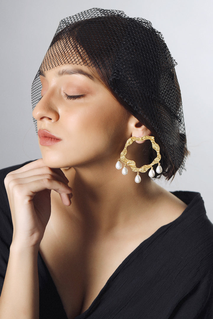 Dianna Earrings - Gold