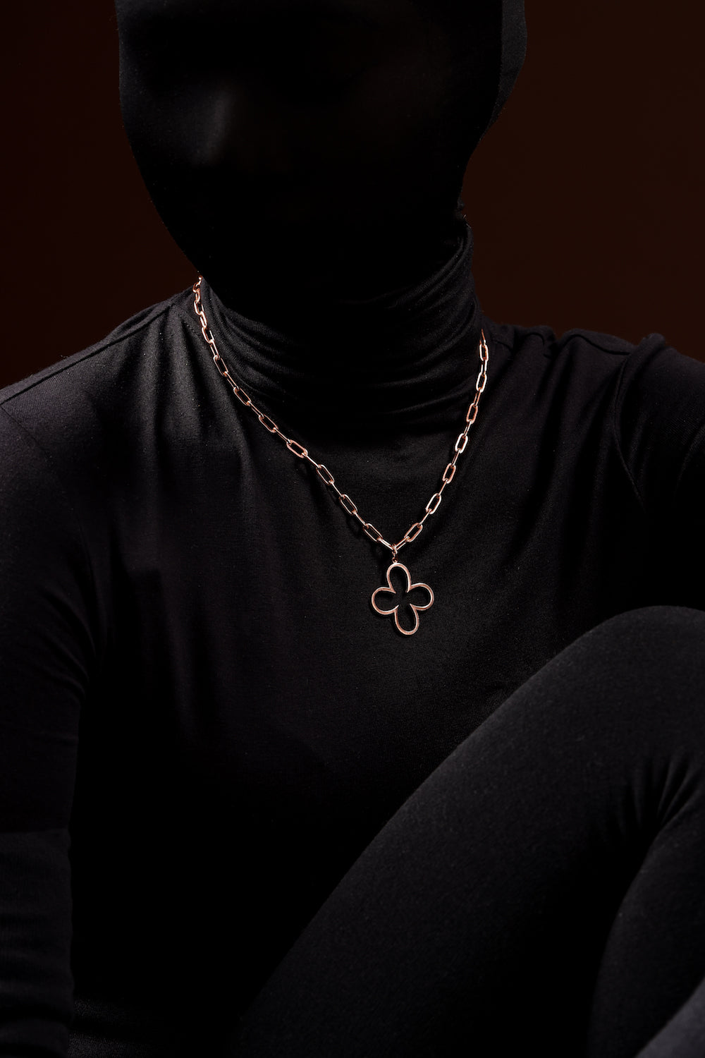 Bud Necklace - Rose Gold
