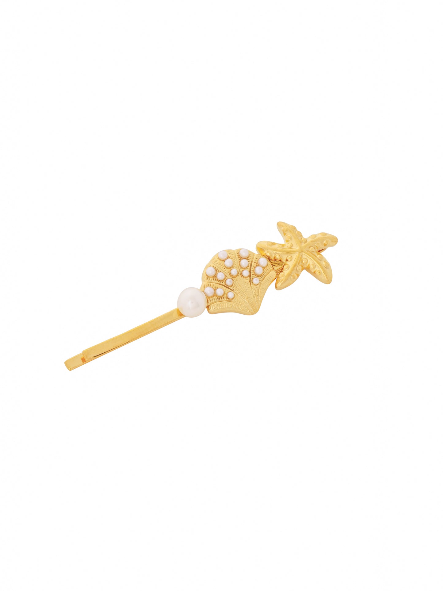 Pearl Seashell Hair Pin