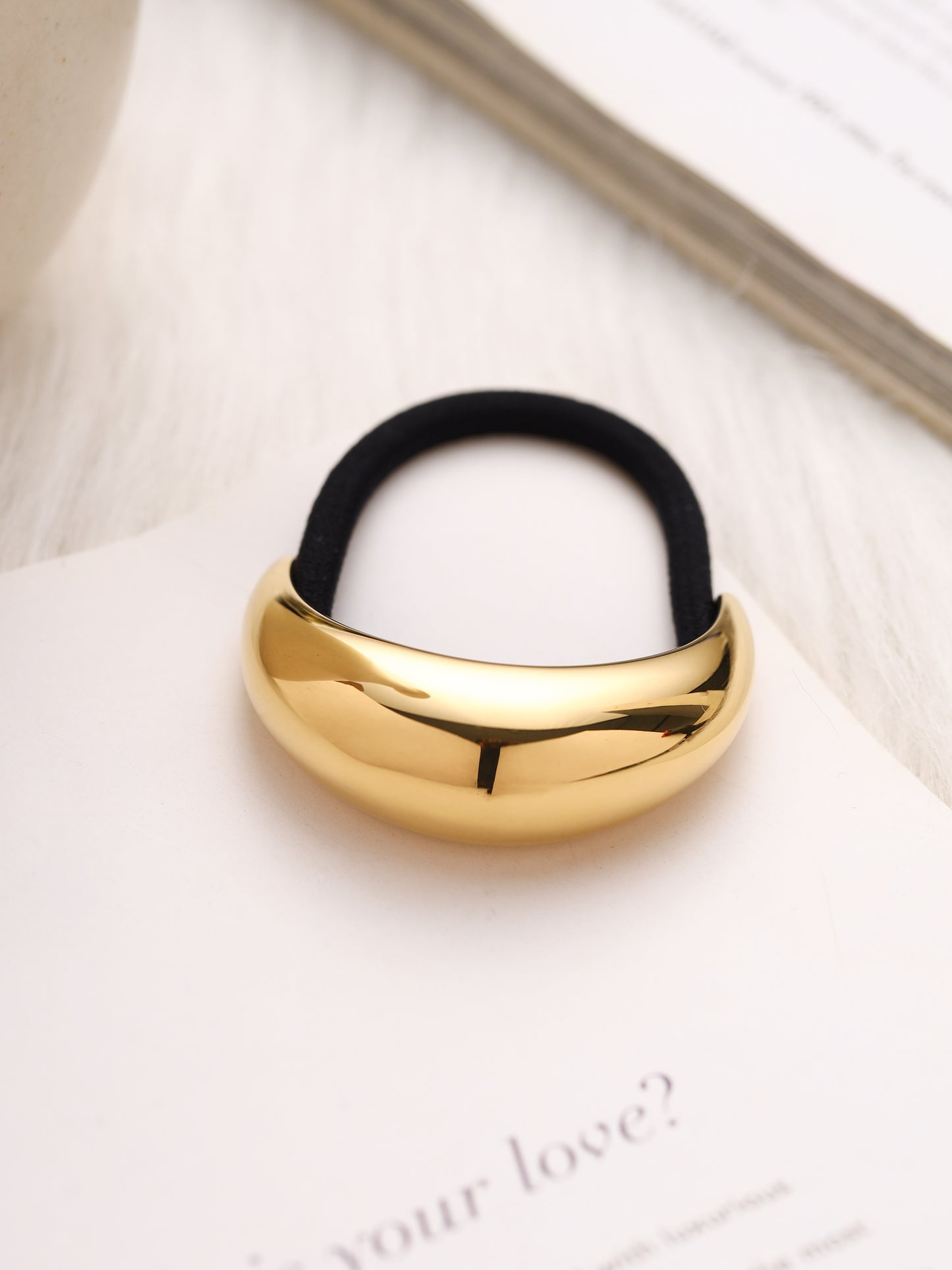 Moon Arc Hair Cuff Tie - Small