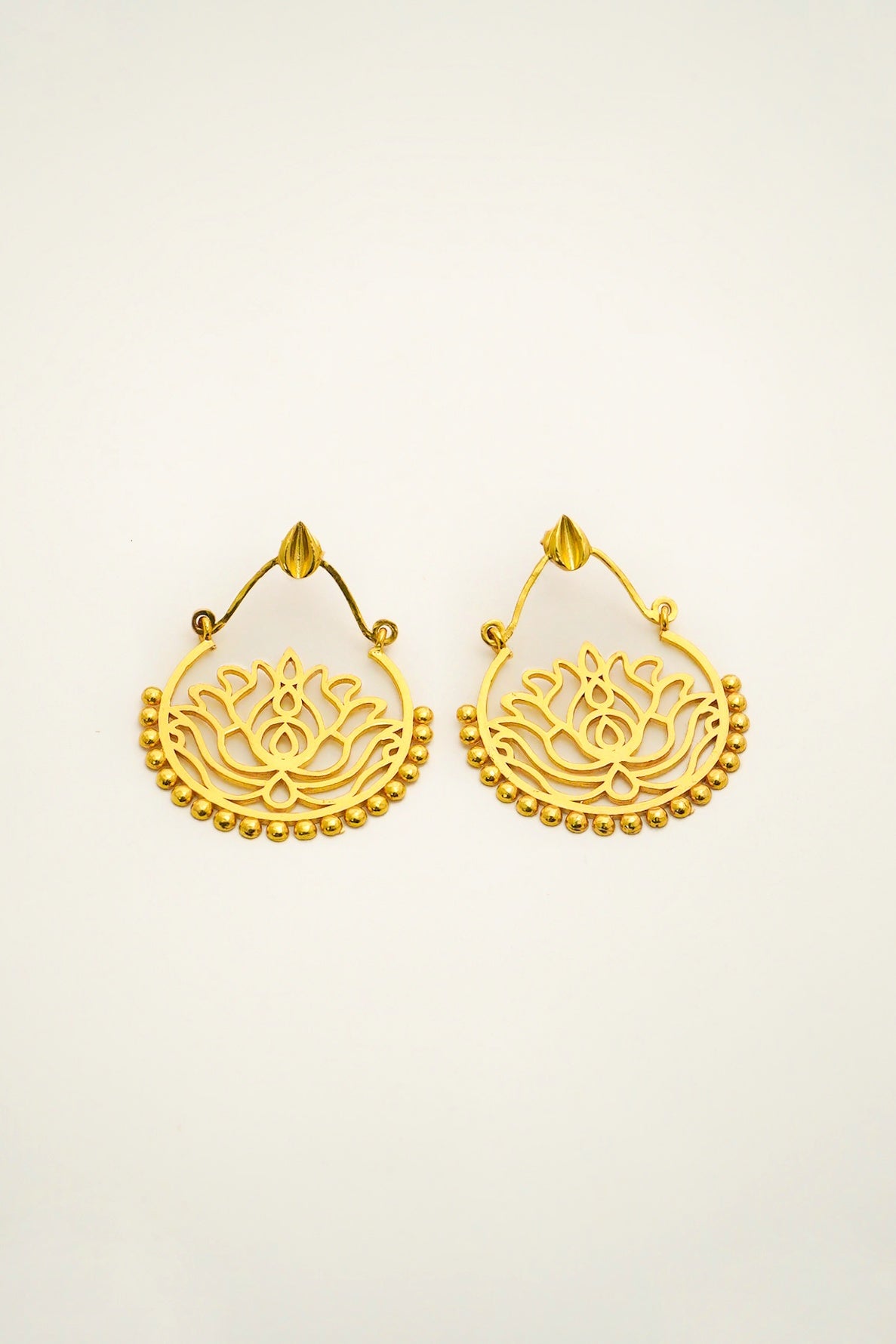Lotus Earrings