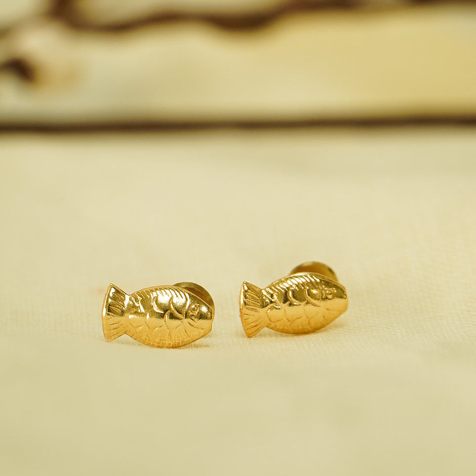 Fish Studs – Jewellery By Mitali Jain