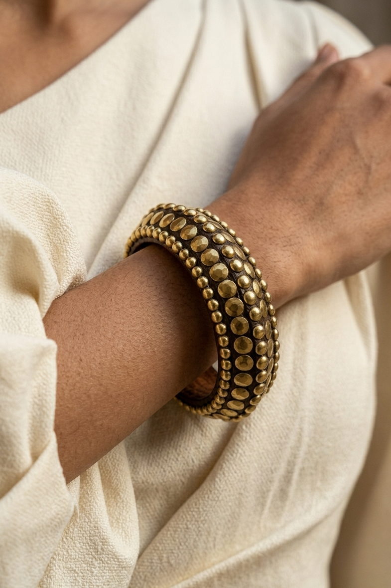 Grain Wood Bangle