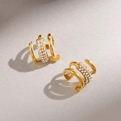 CZ Triple Ear Cuff