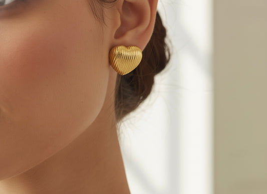 Heart Studs