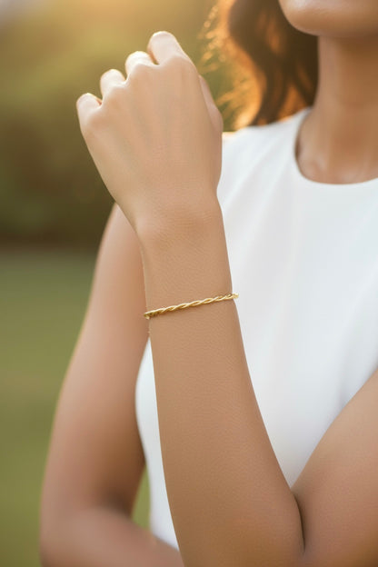 Twisted Rope Cuff