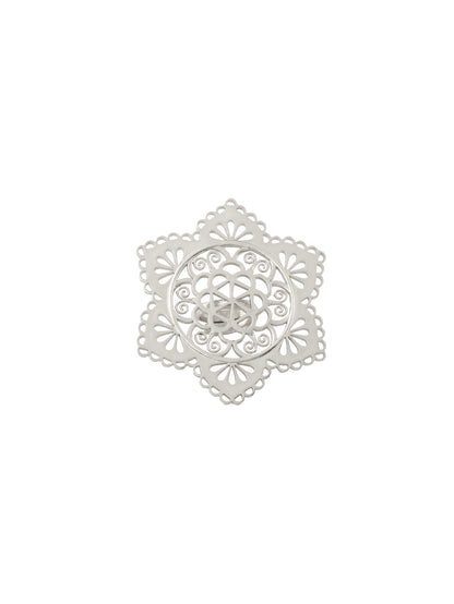 Gul Bahaar Ring - Silver