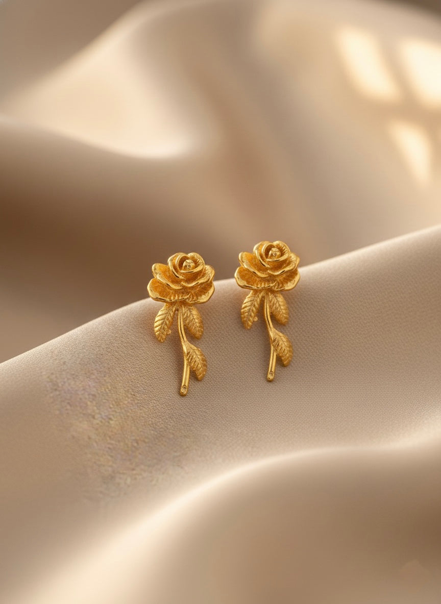Rose Earrings