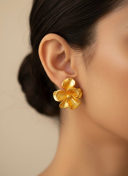 Pansy Studs