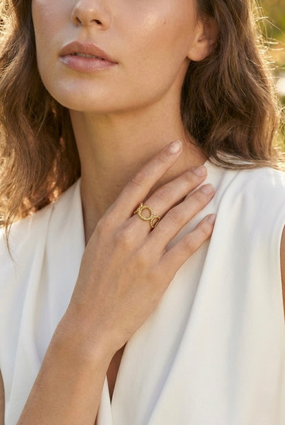Twisted Loop Ring - Adjustable