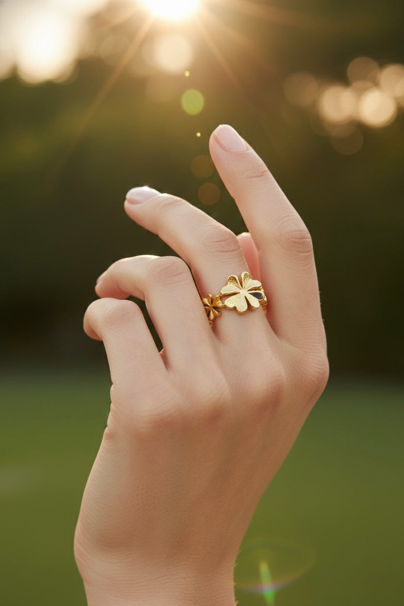 Trio Bloom Ring