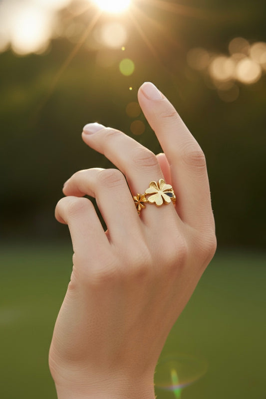 Trio Bloom Ring