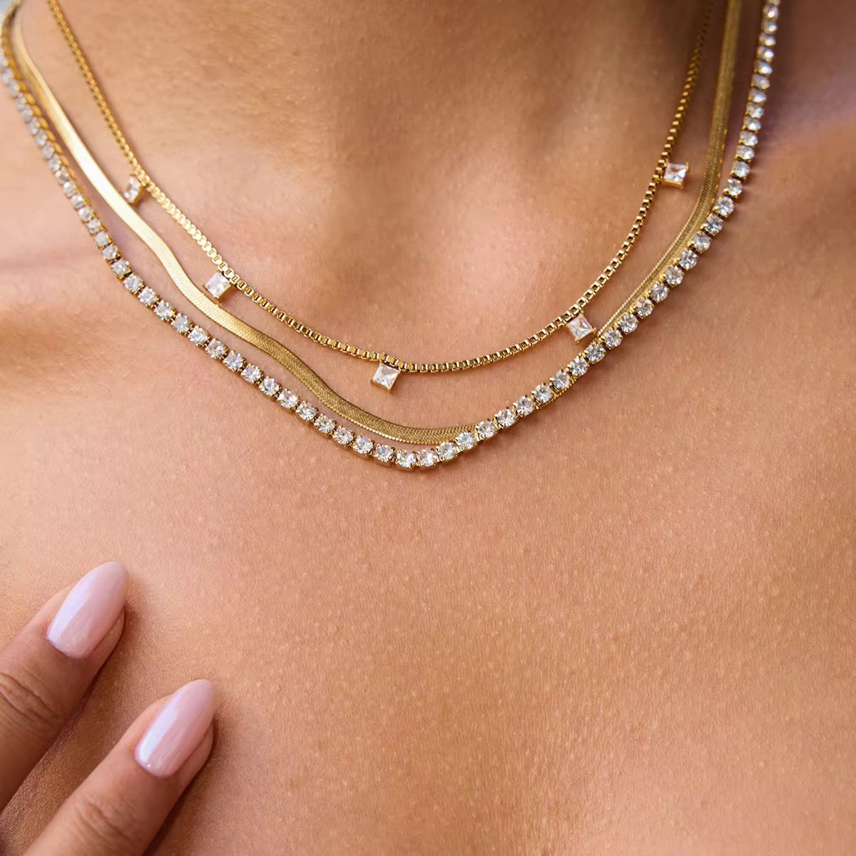 Triple Layer Necklace