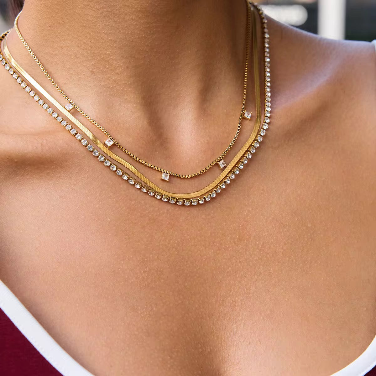 Triple Layer Necklace