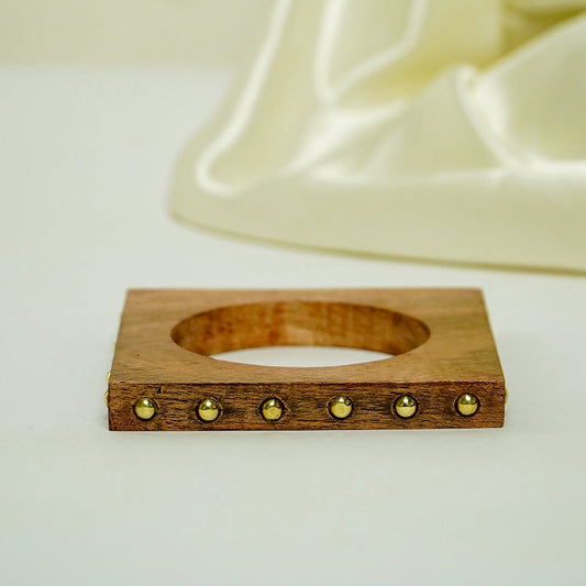 Facet Wood Bangle
