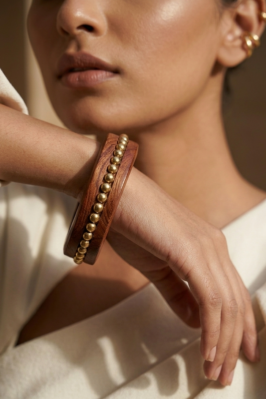 Linea Wood Bangle