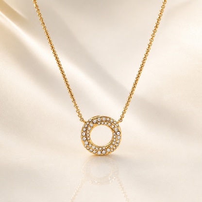 Halo Circle Necklace