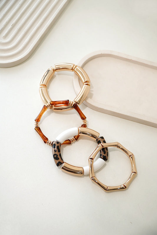 Golden Hour Bangle Set of 4