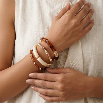 Sunset Bangle Set of 4