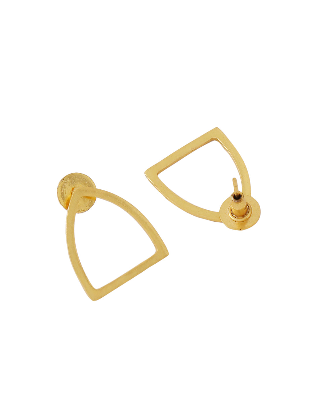 Armour Earrings - Golden