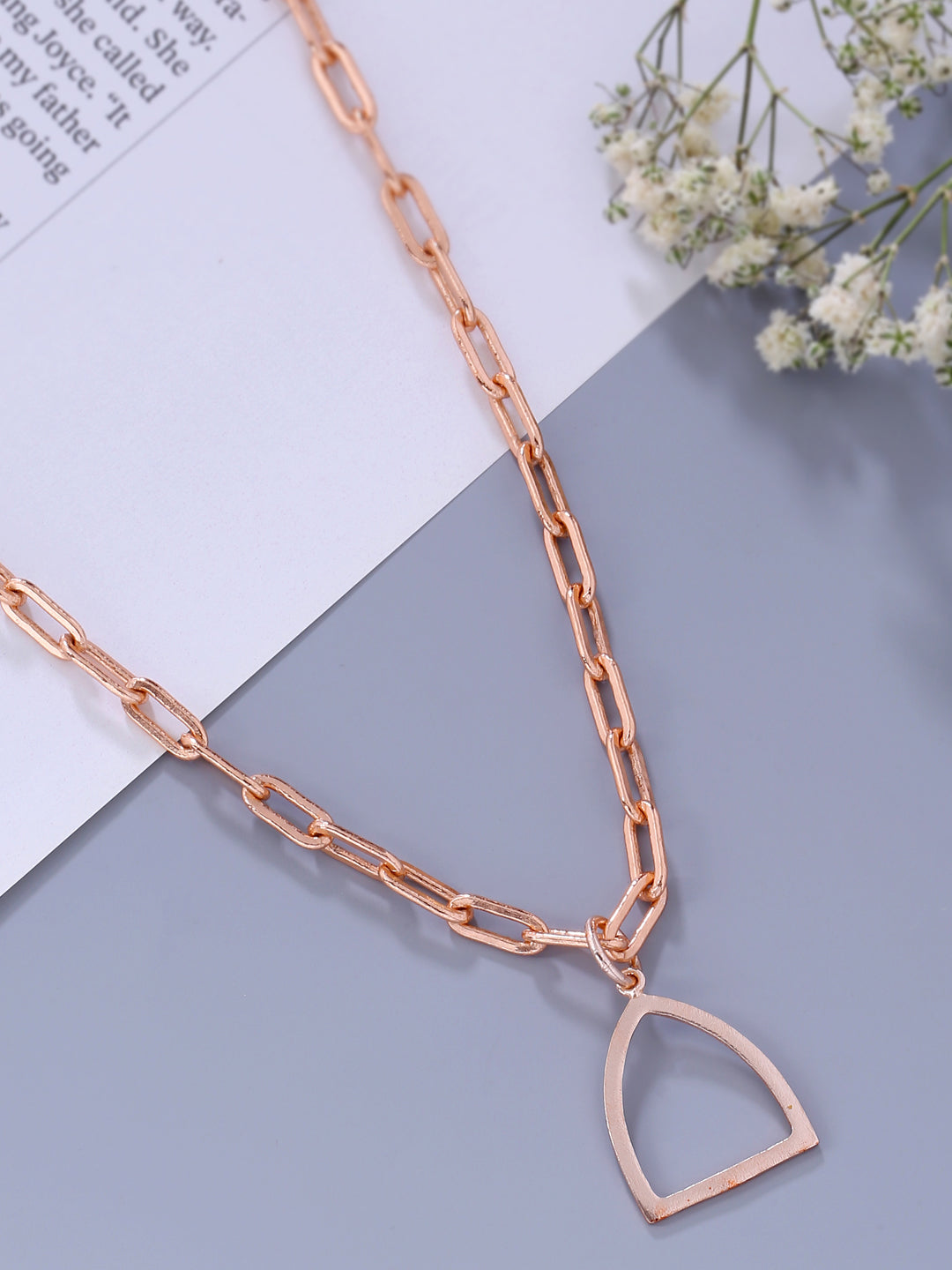 Armour Necklace - Rose Gold