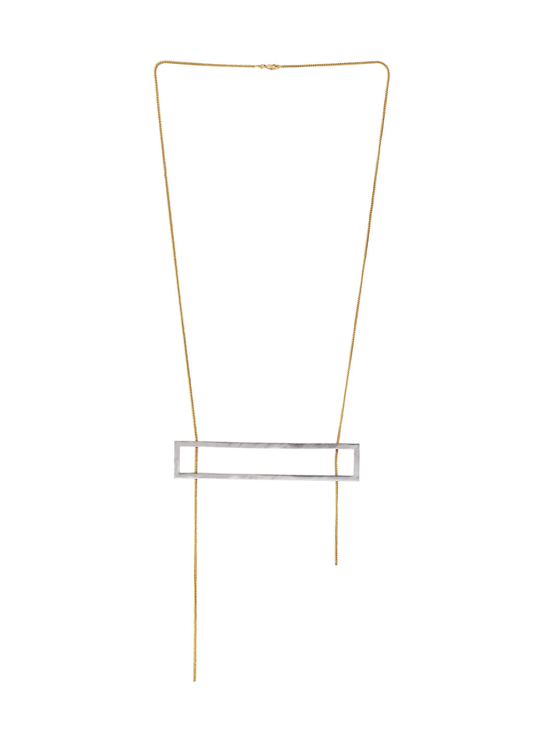 Bare It All Necklace - Gold/Silver