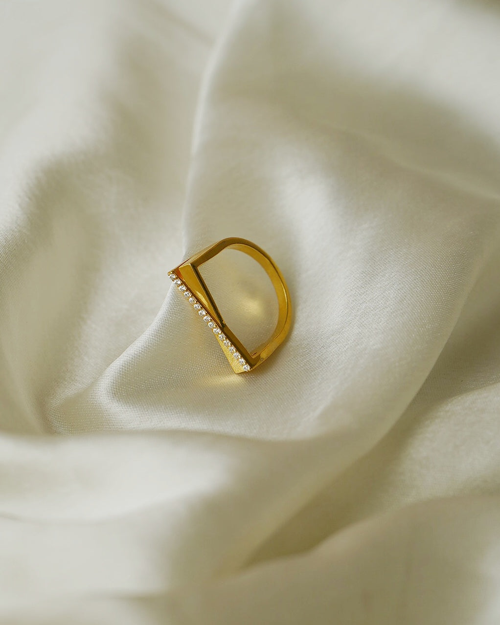 Harp Ring - 925 Silver