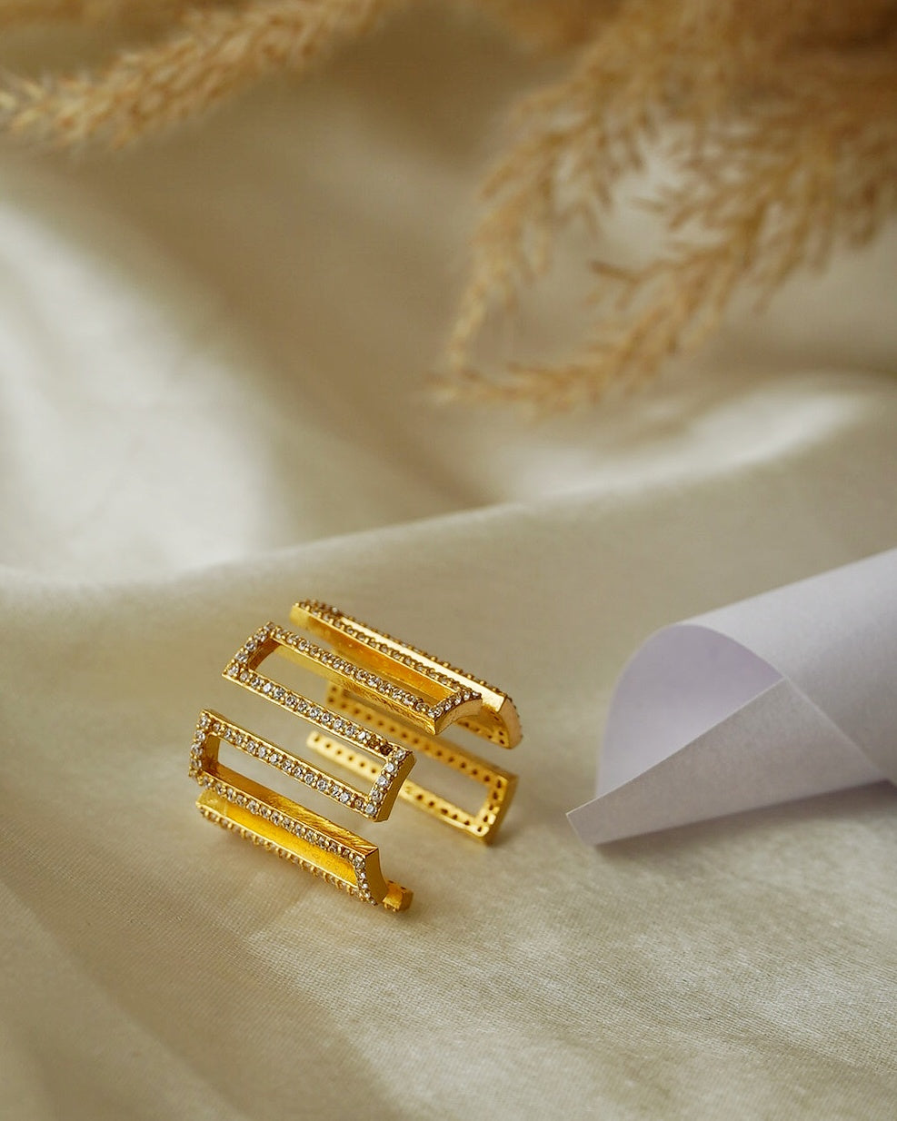 Maze Ring - 925 Silver