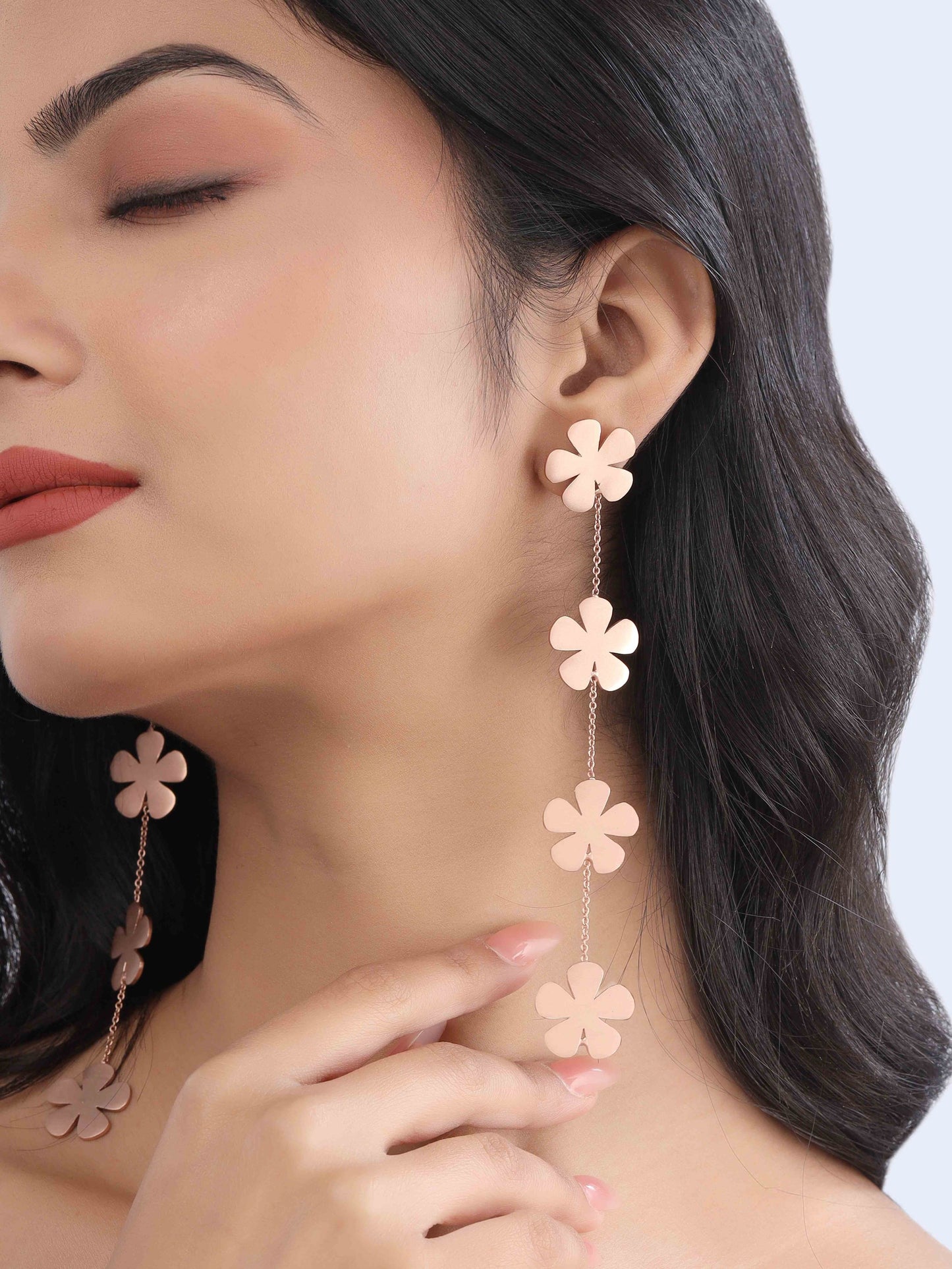 Fleur Shoulder Duster Earrings