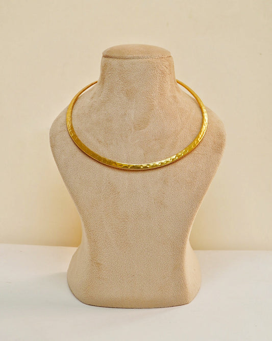 Hammered Hasli Choker