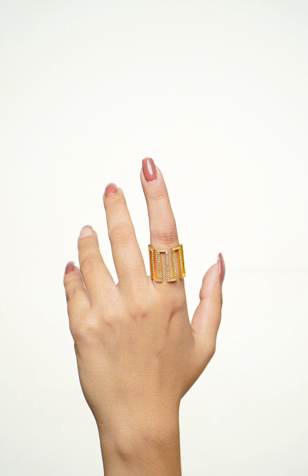 Maze Ring - 925 Silver