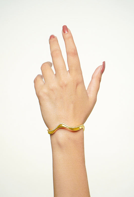 River Cuff - 925 Silver
