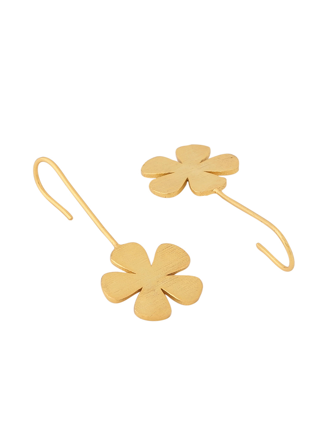 Fleur  Earrings -Golden