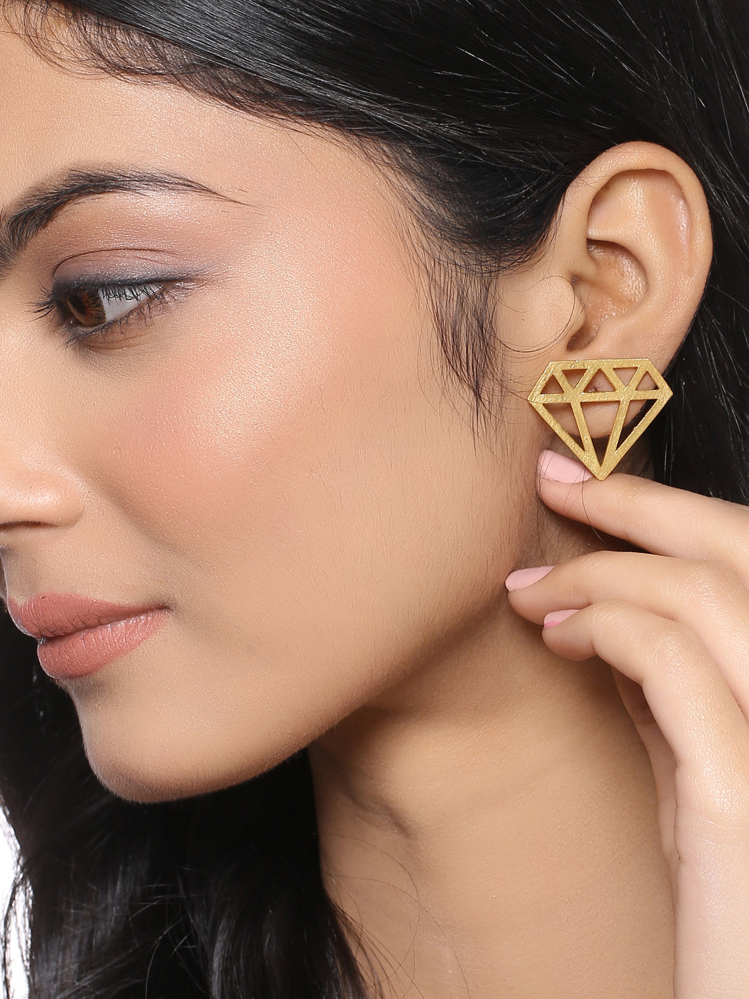 Diamond Studs - Gold