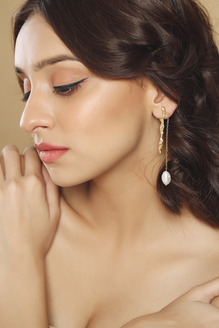 Claudia Earrings - Gold