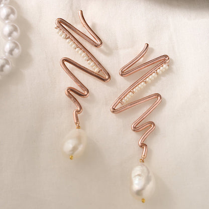 Frida Earrings - Rose Gold