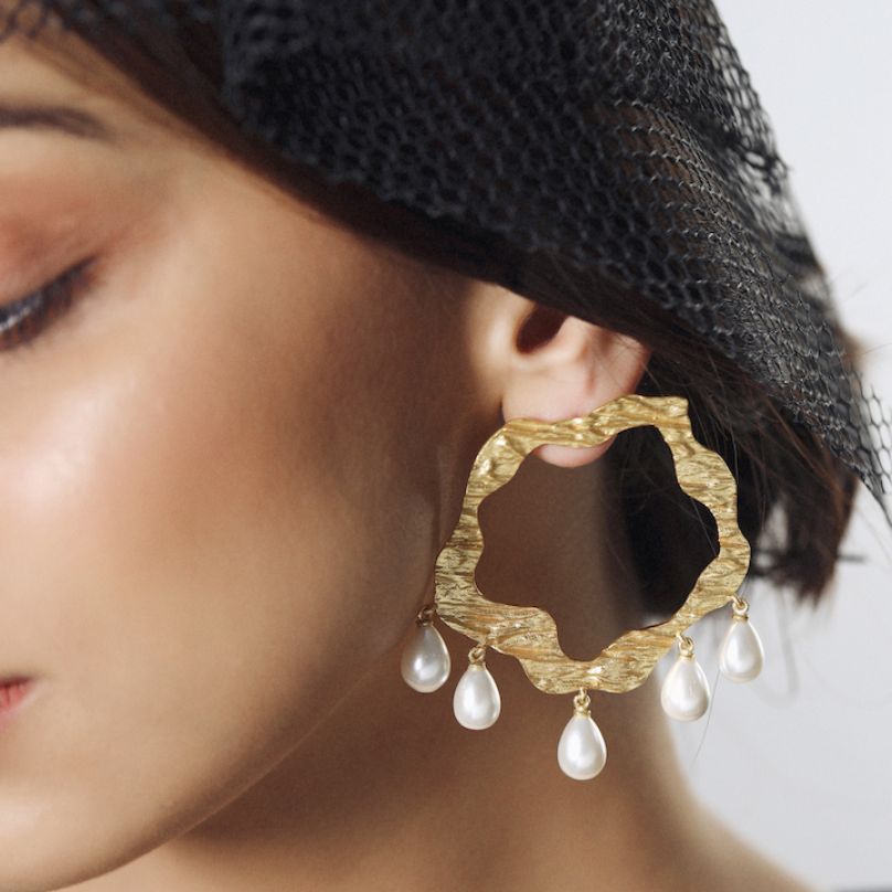 Dianna Earrings - Gold