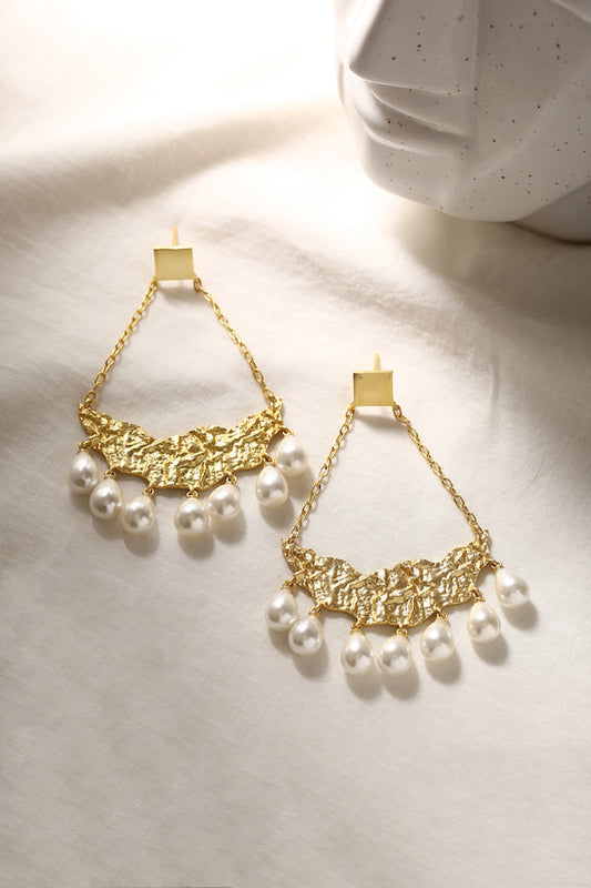 Gayatri Earrings - Gold