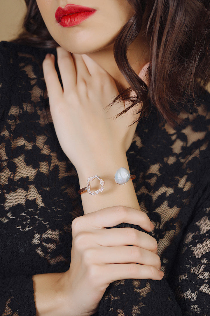 Petula Cuff - Rose Gold